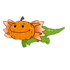 Pumpkin Axolotl